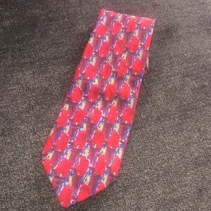 Vintage J. Garcia Red, Blue and Green California Mission Collection 19 Tie